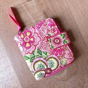 Vera Bradley "Petal Pink" Wallet Y2K Paisley Floral